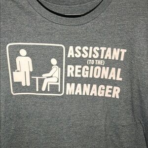 Ripple Junction Assistant Regional Manager Graphic Tee - Gray